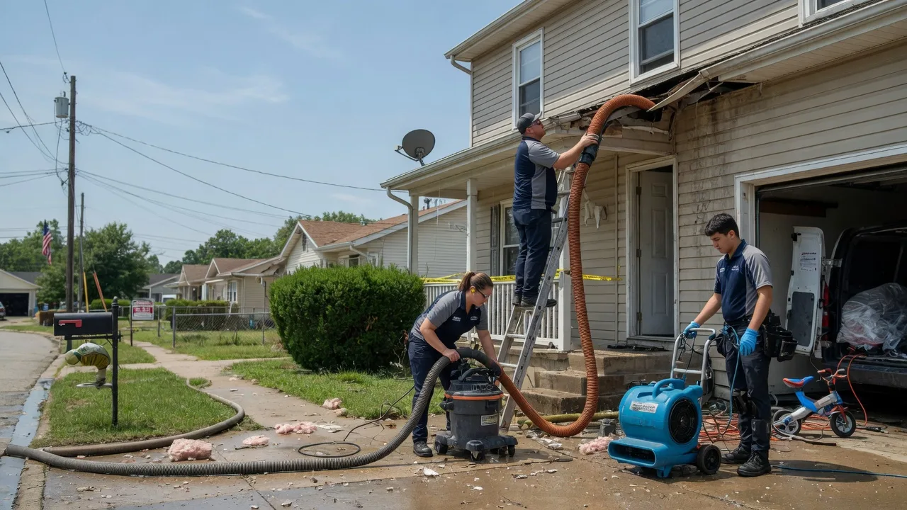 Water Damage Restoration in White House, TN near me